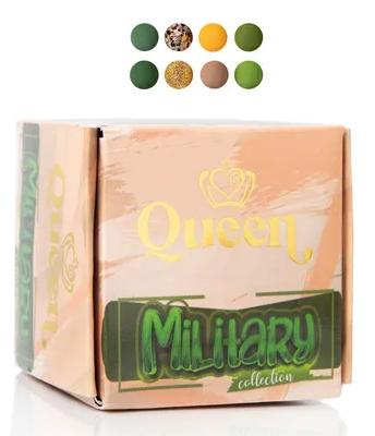 Colecciones Acrílicas Queen 8 piezas