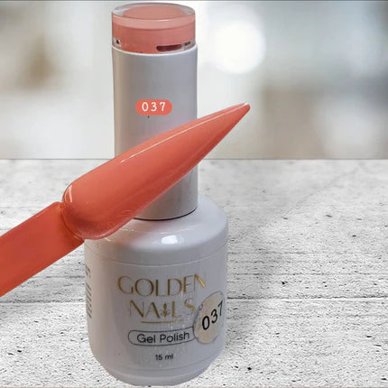 GEL POLISH GOLDEN NAILS