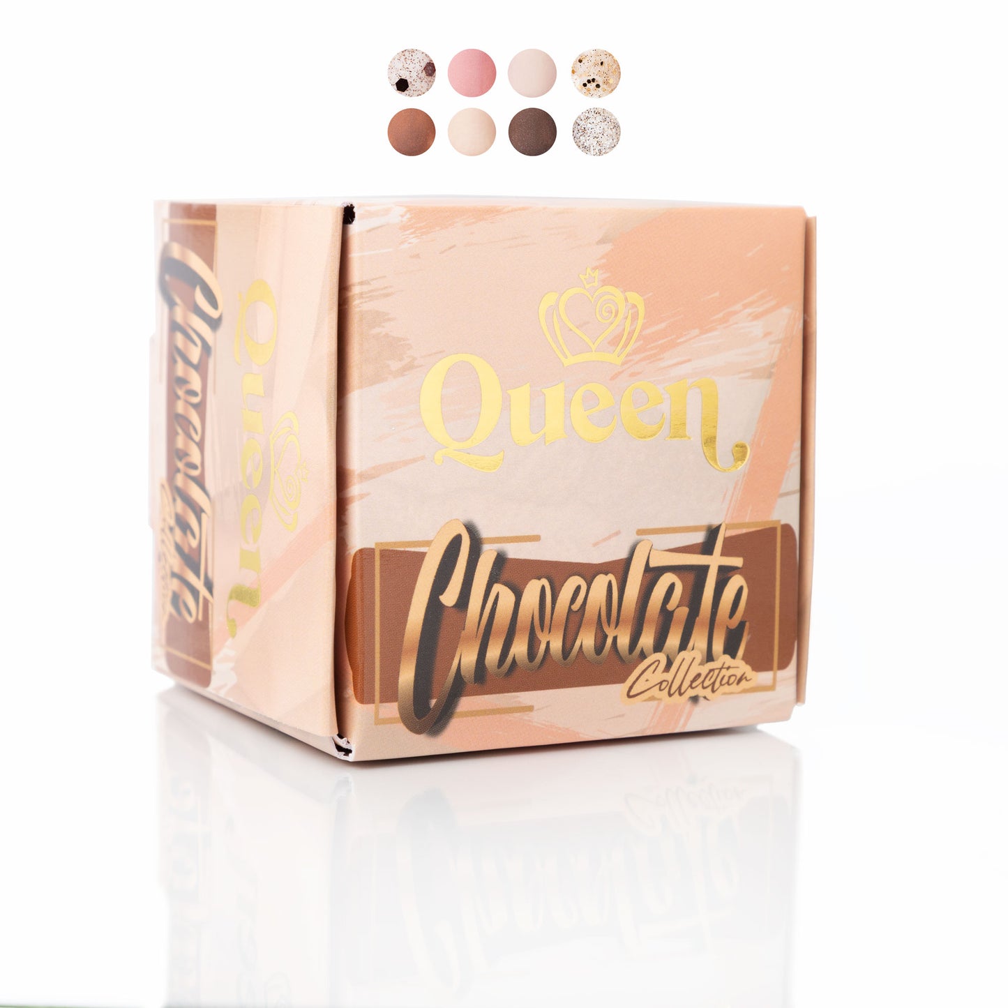 Colecciones Acrílicas Queen 8 piezas