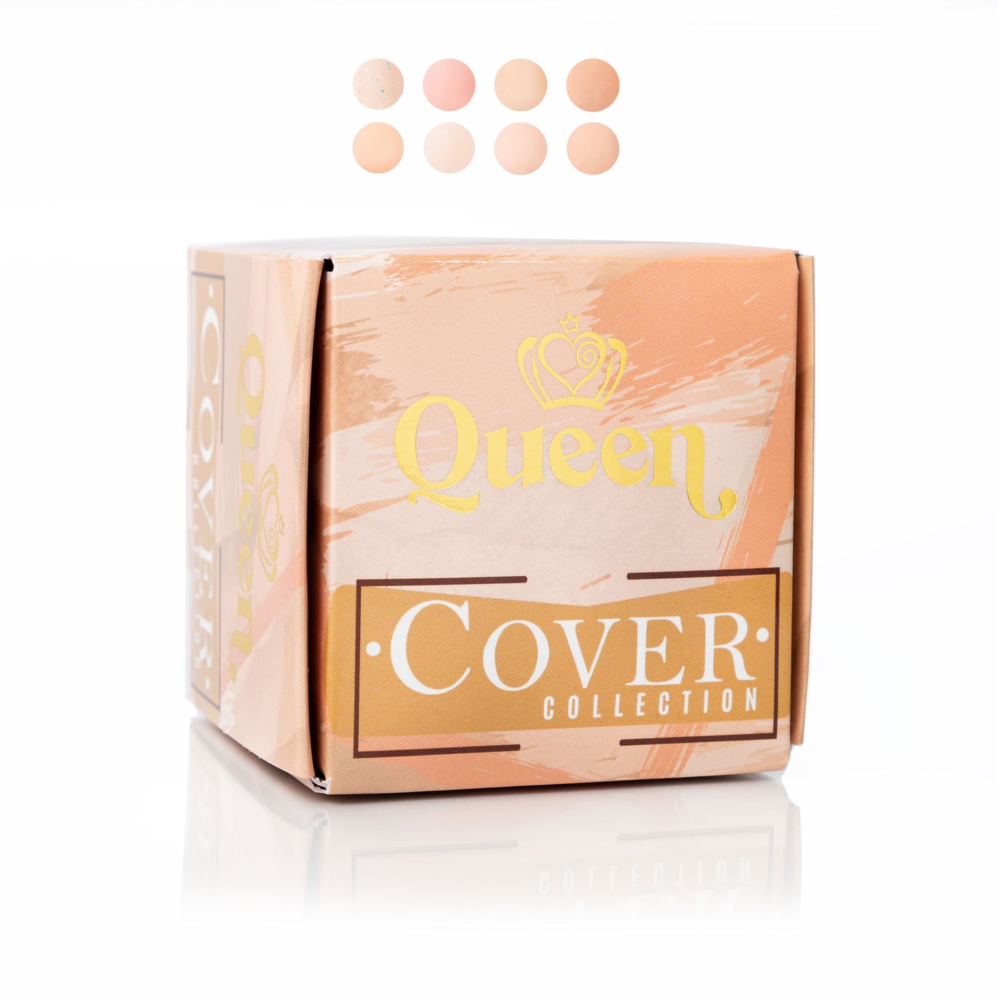 Colecciones Acrílicas Queen 8 piezas