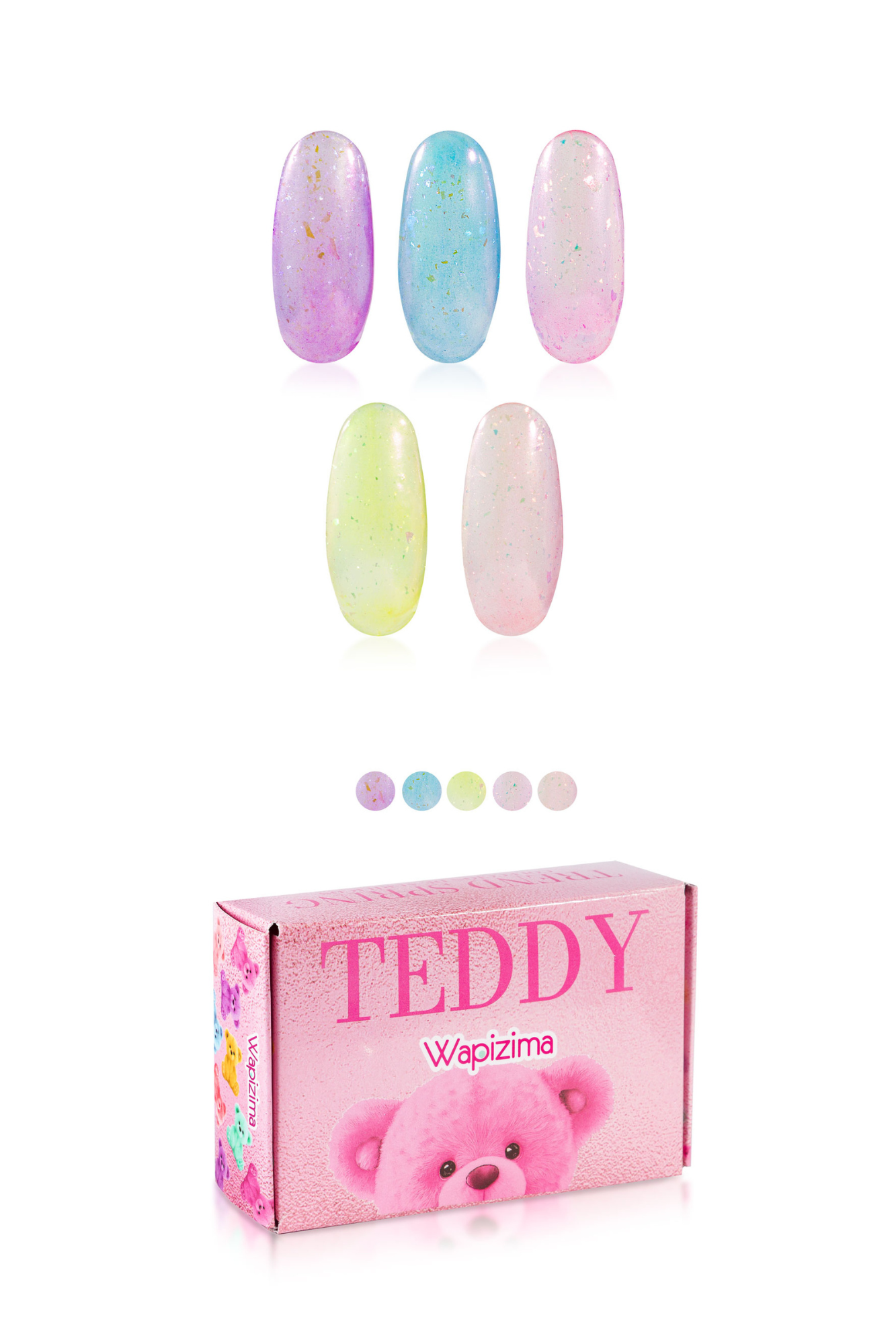 Colecciones Teddy 6 piezas