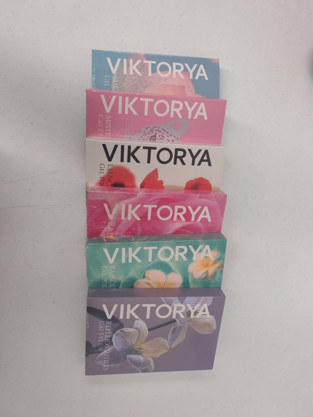 Gamas de Geles 6 Piezas