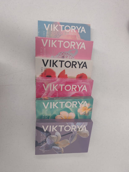 Gamas de Geles 6 Piezas