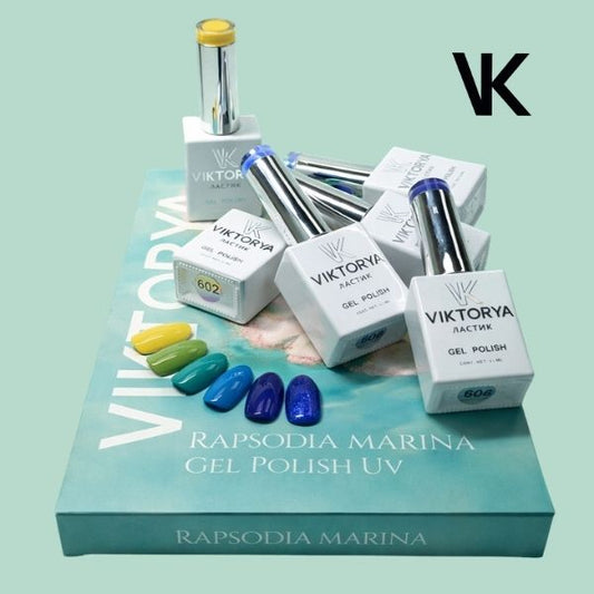 Gamas de Geles 6 Piezas