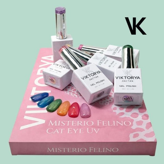 Gamas de Geles 6 Piezas Ojo de Gato