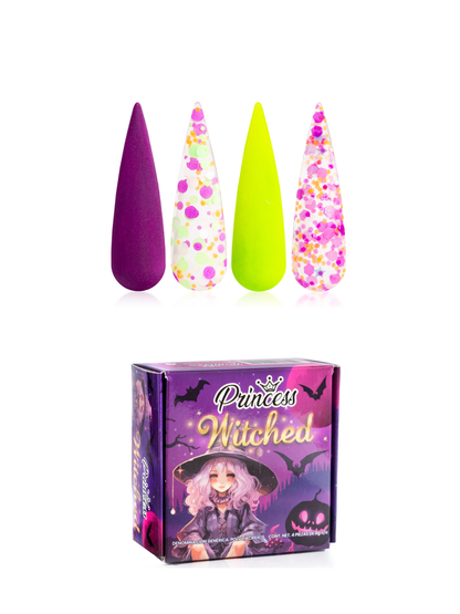 Colecciones Acrílicas Princess 4 piezas