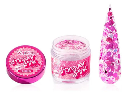 Acrílicos Forever Pink Wapizima 1oz
