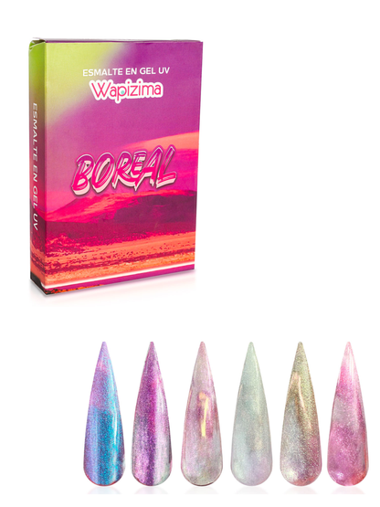 Gamas de Geles Wapizima 6 piezas