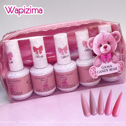 Gamas de Geles Teddy 5 pzas