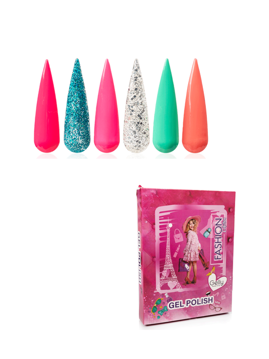 Gamas de Geles Gelly 6 piezas