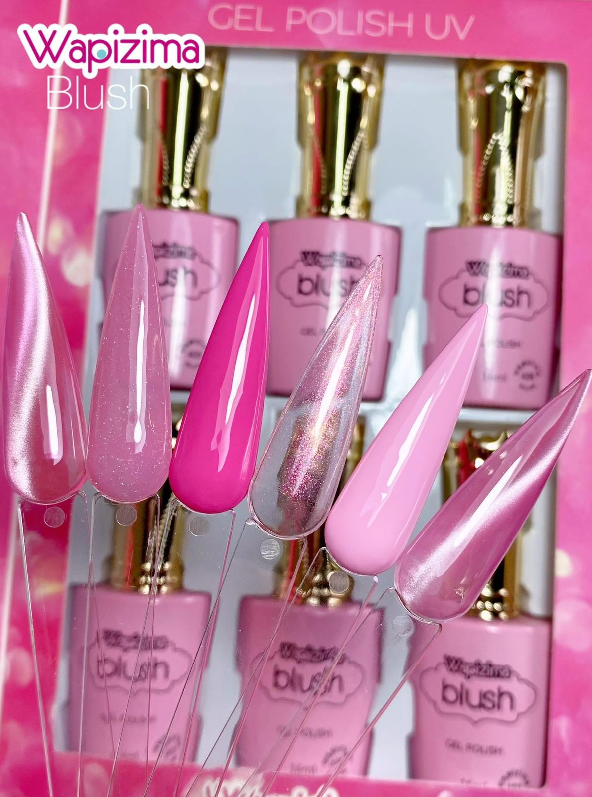 Gamas de Geles Polish 6 piezas