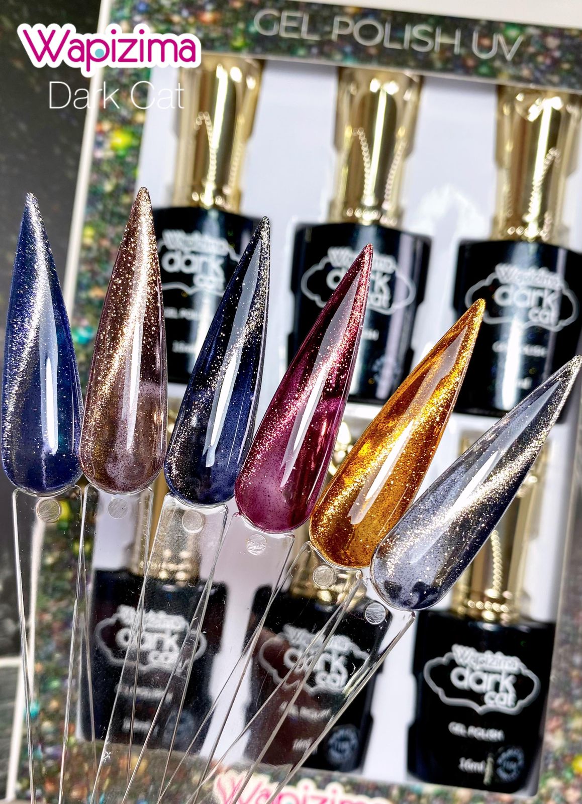 Gamas de Geles Polish 6 piezas