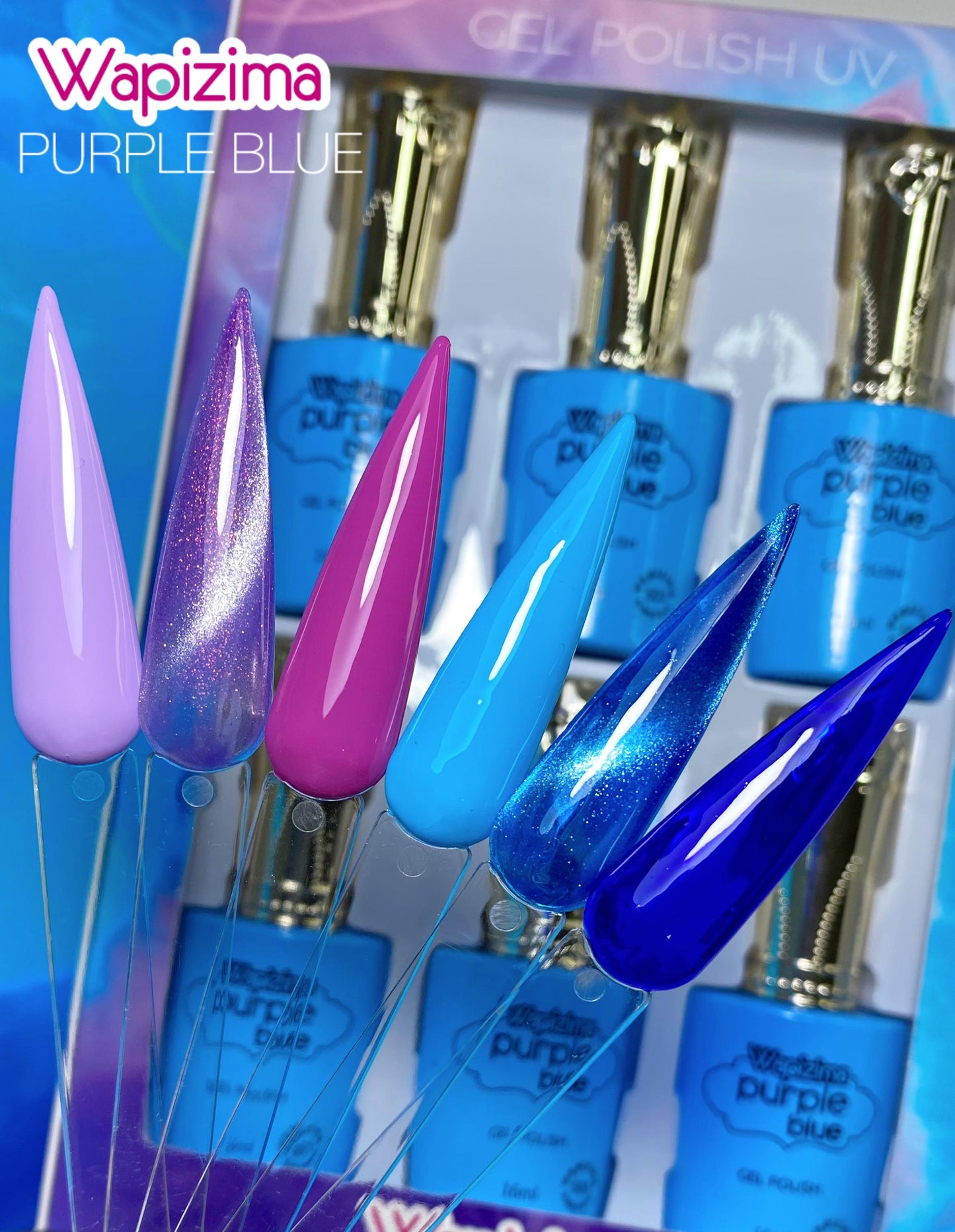 Gamas de Geles Polish 6 piezas
