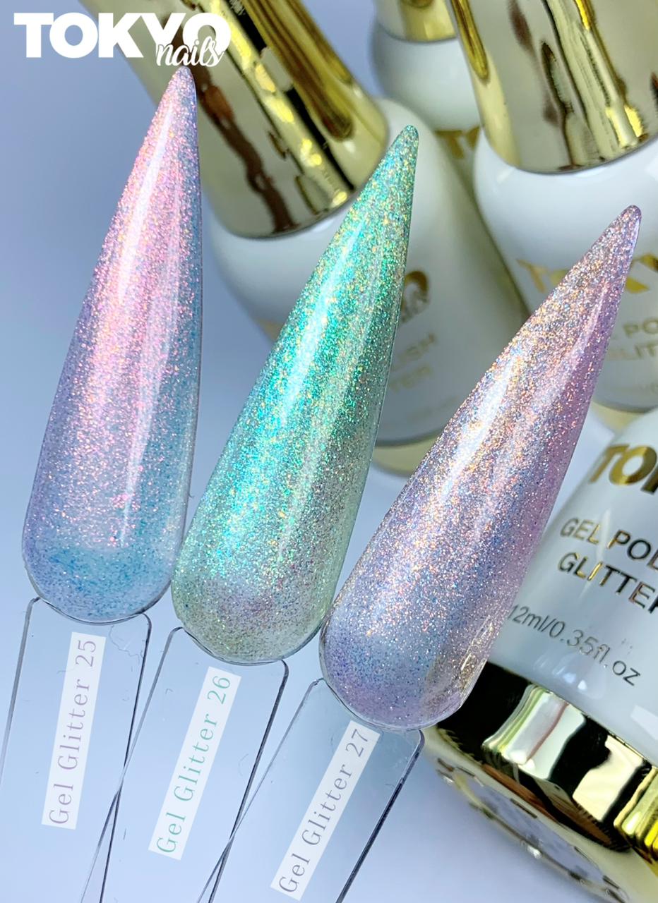 Geles Individuales Glitter Tokyo