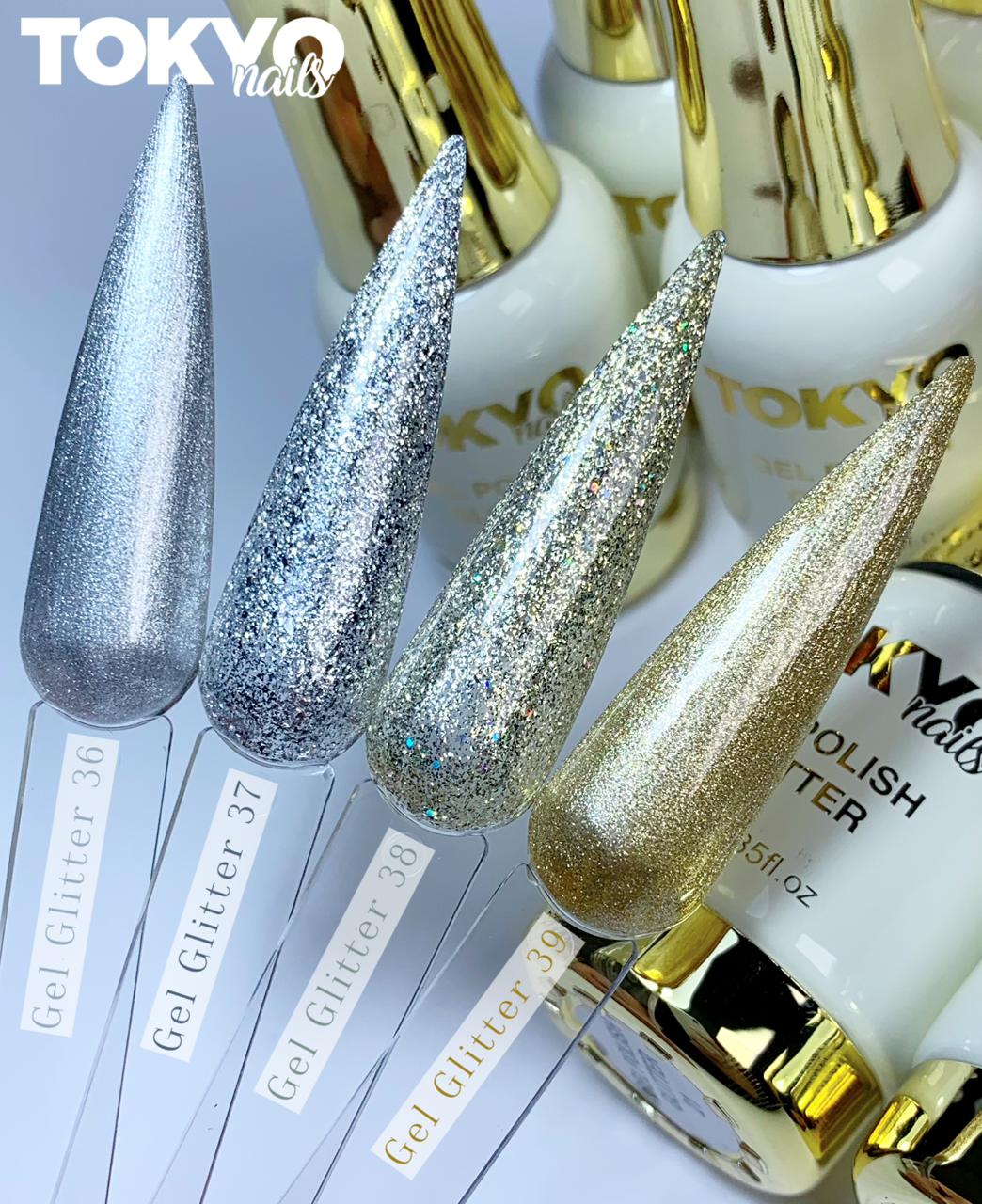 Geles Individuales Glitter Tokyo