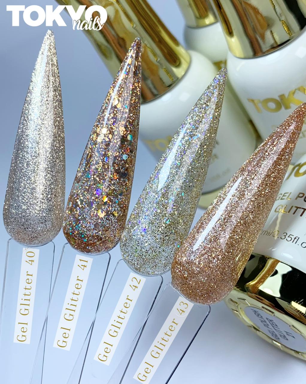 Geles Individuales Glitter Tokyo