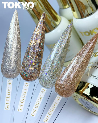 Geles Individuales Glitter Tokyo