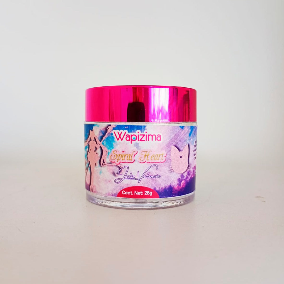 Acrílico 1oz Colaboración Julio Valencia "Spiral Heart"