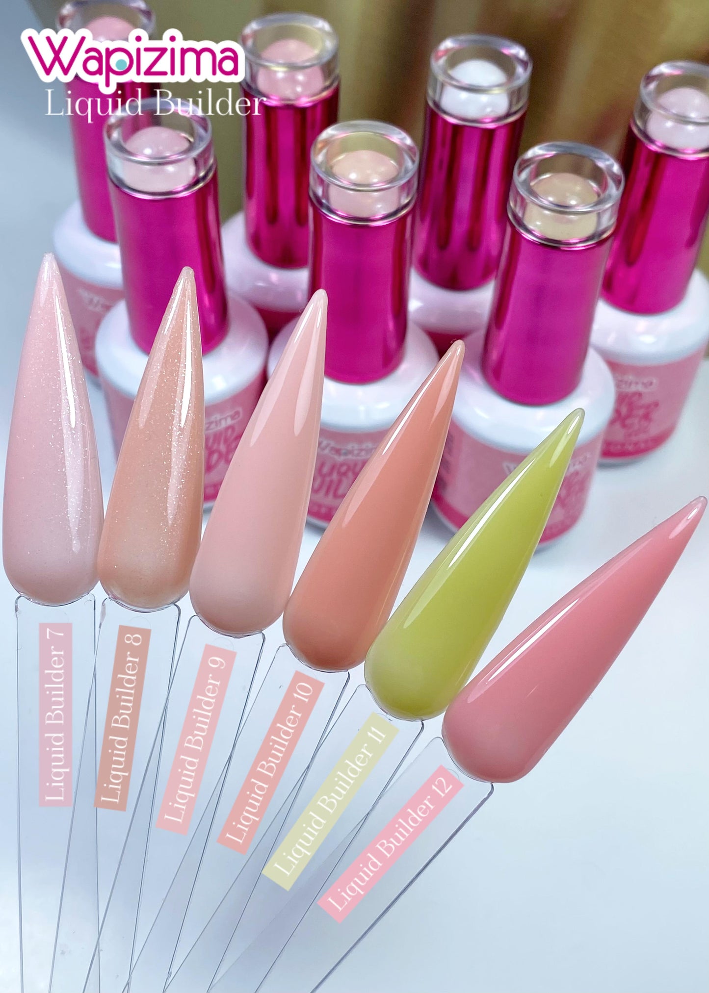 Geles Individuales Poly Gel Builder Líquido