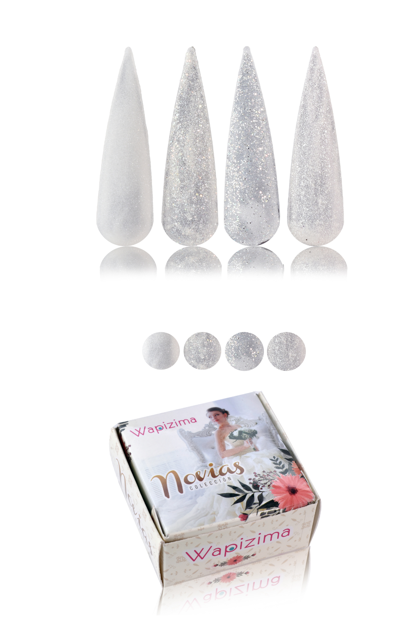 Colecciones Acrílicas Clásicas 4 piezas ($80 & $100)