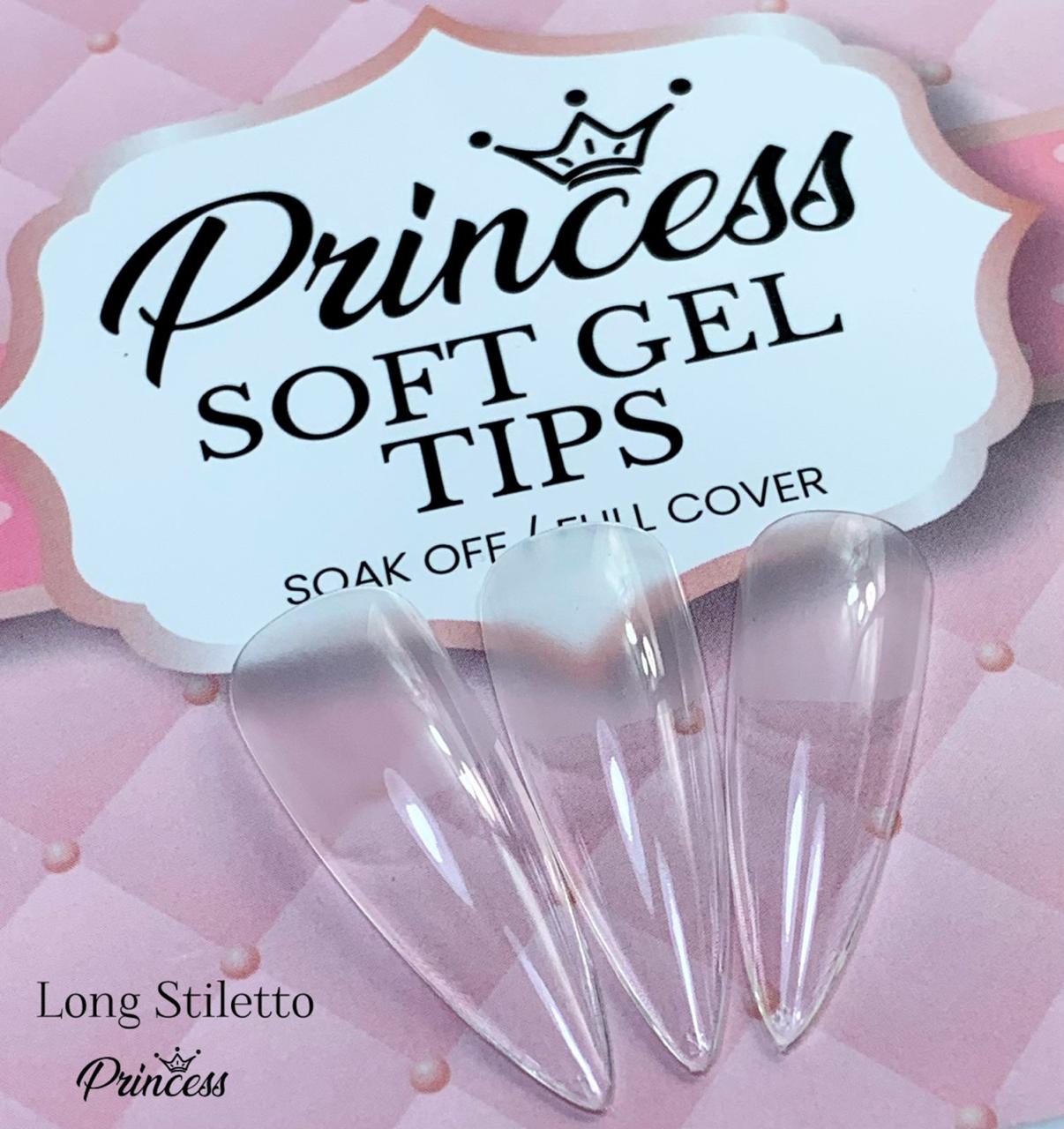 Tips Soft Gel Princess 480 piezas
