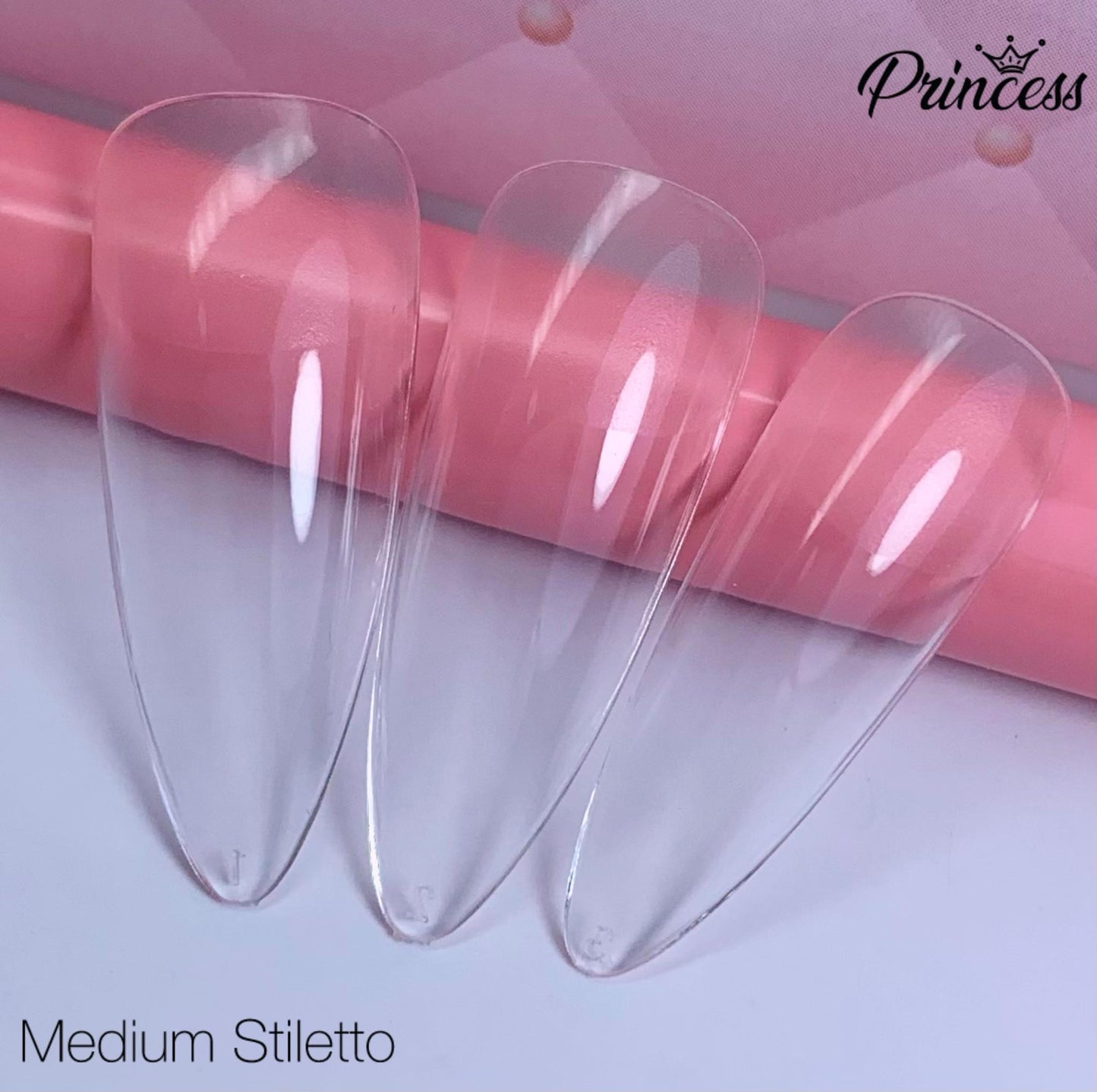 Tips Princess Medium & Short 480 piezas