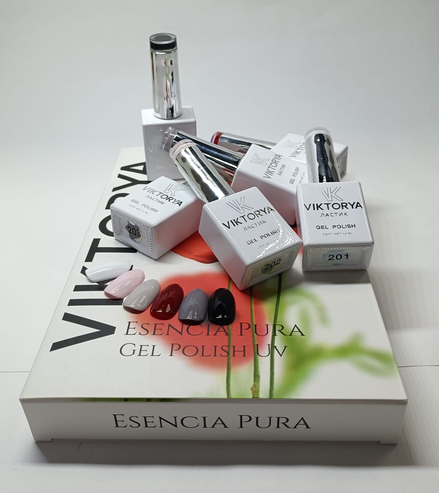 Gamas de Geles 6 Piezas