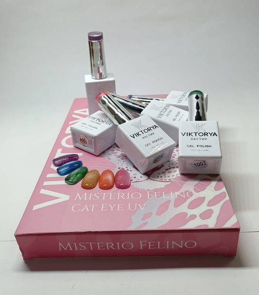 Gamas de Geles 6 Piezas Ojo de Gato