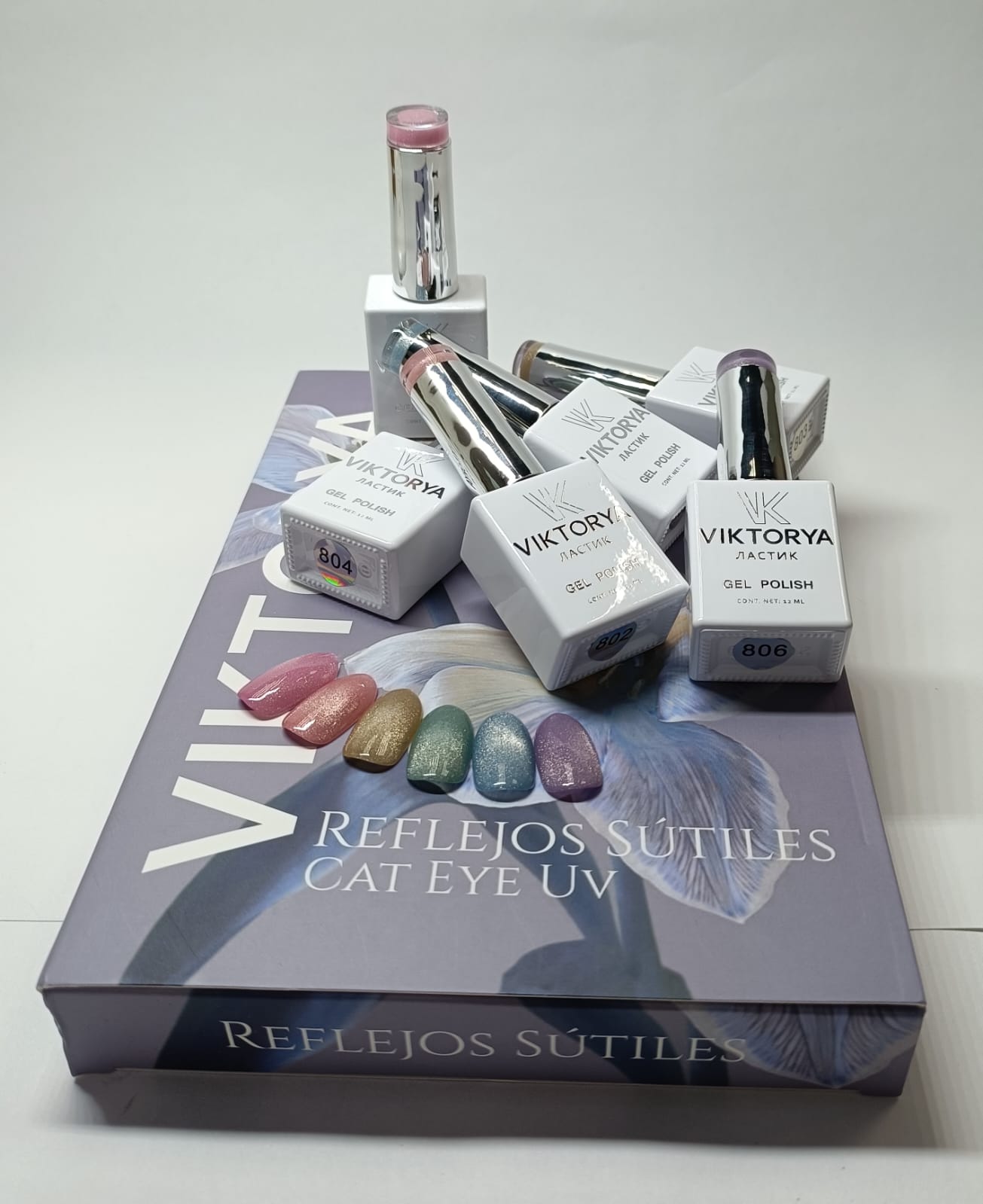 Gamas de Geles 6 Piezas Ojo de Gato