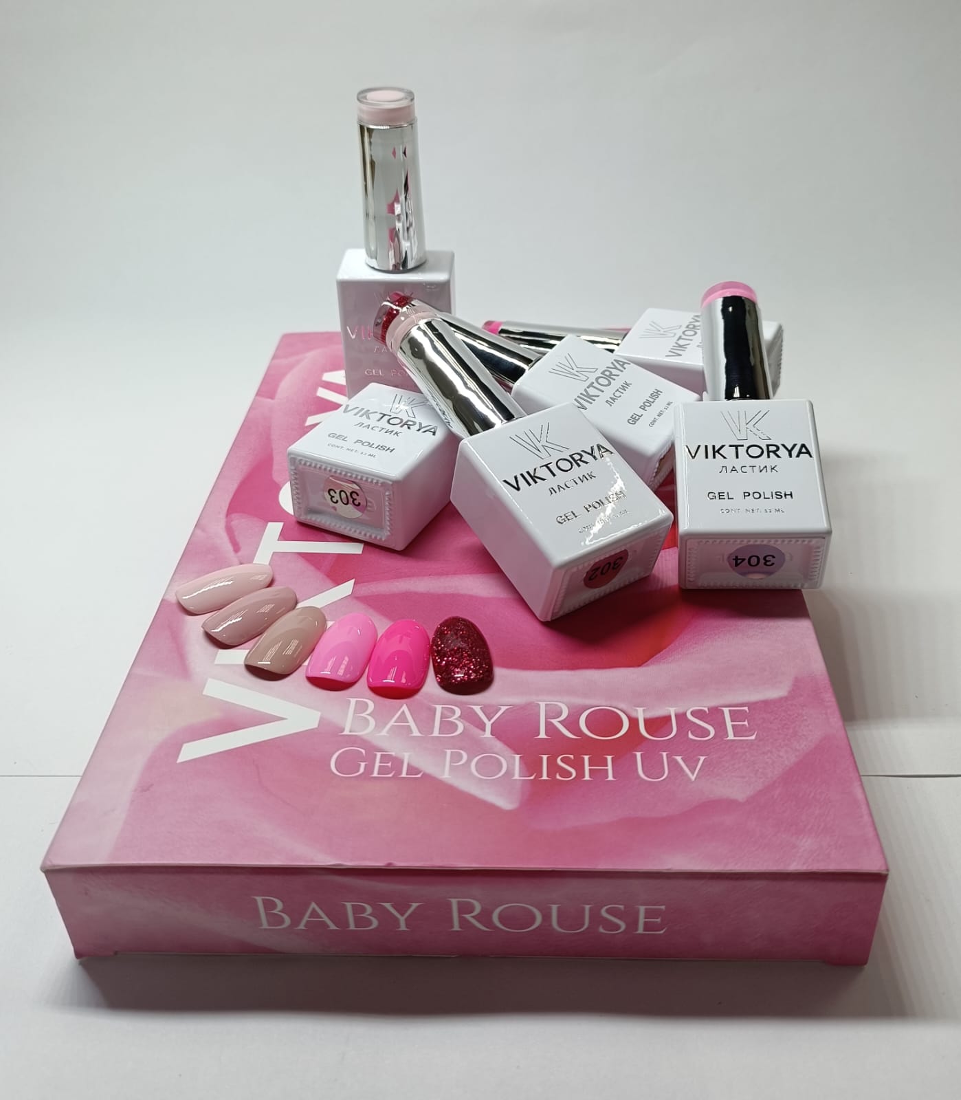 Gamas de Geles 6 Piezas