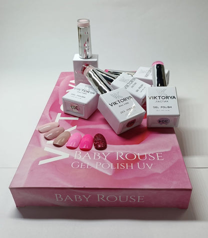 Gamas de Geles 6 Piezas