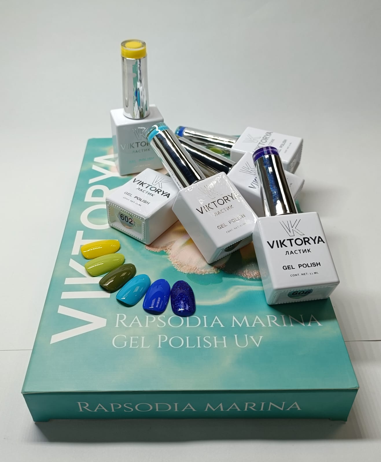 Gamas de Geles 6 Piezas