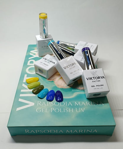 Gamas de Geles 6 Piezas