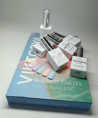 Gamas de Geles 6 Piezas