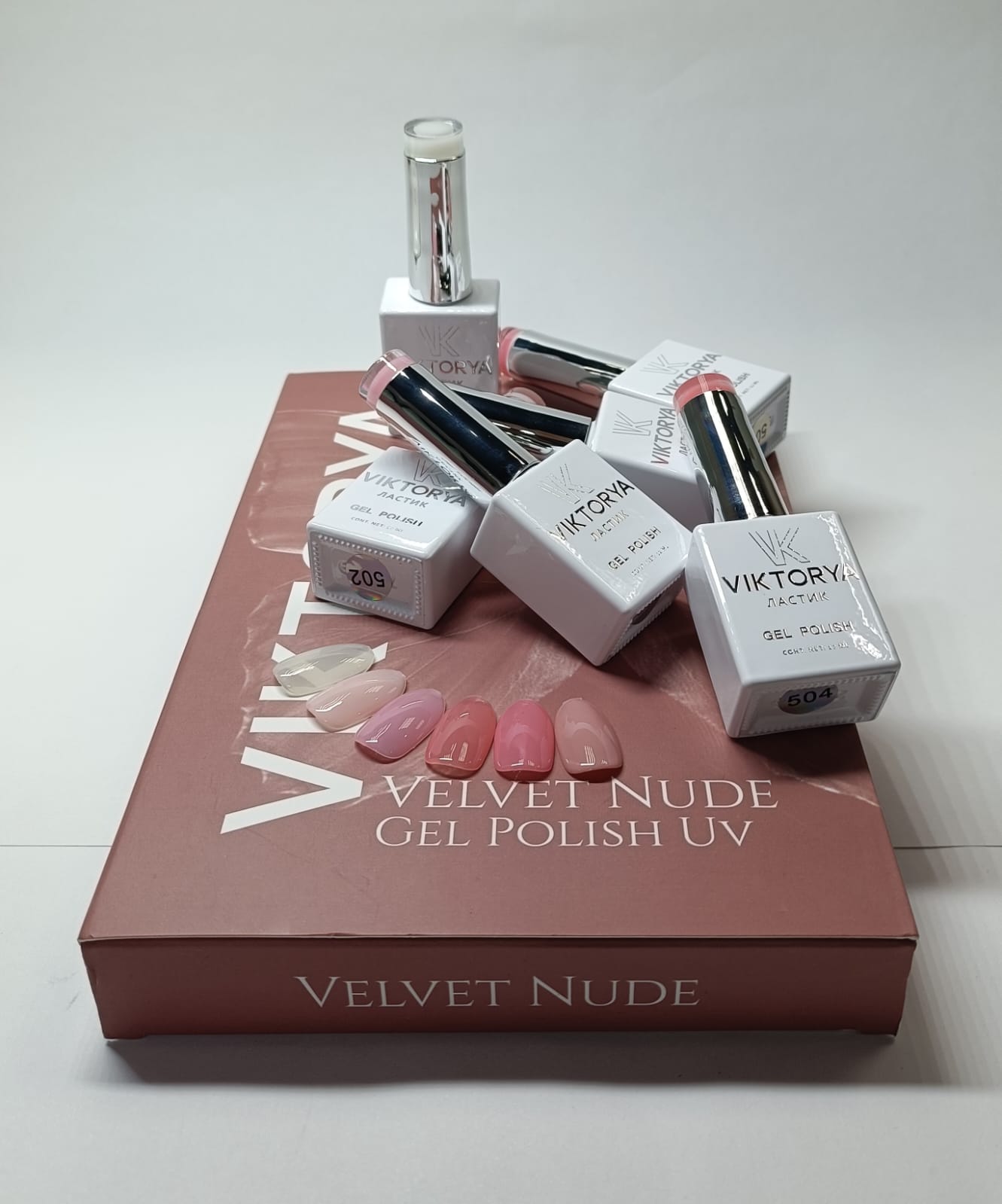 Gamas de Geles 6 Piezas