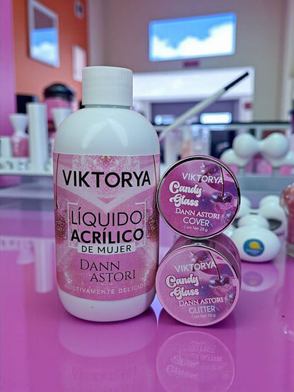 Acrílicos y Glitter Colaboradores Viktorya 28g