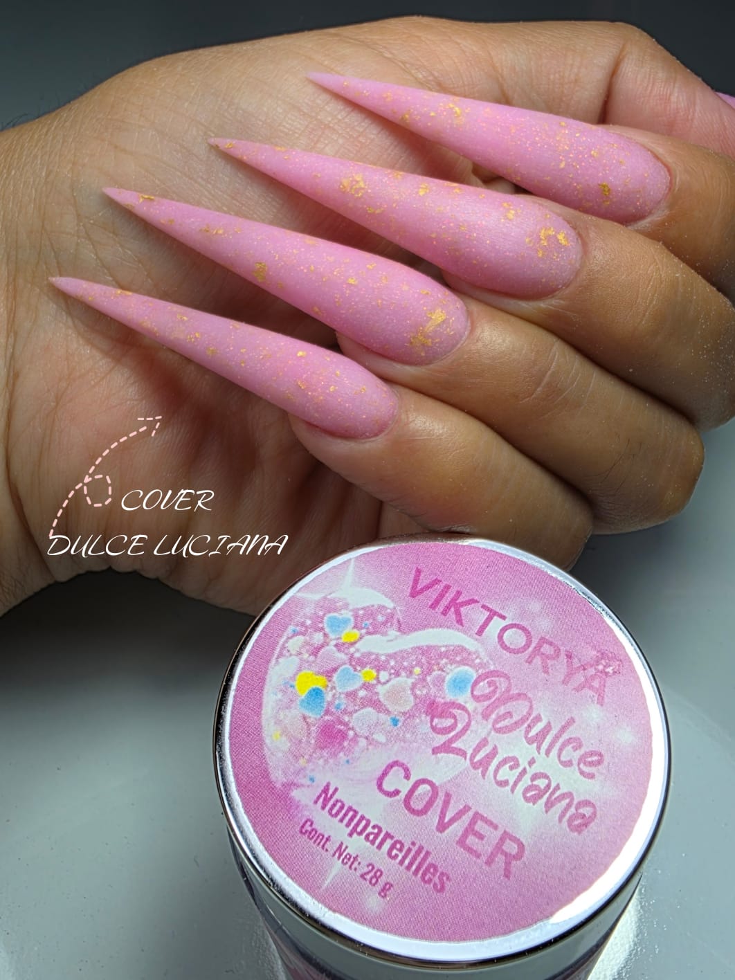 Acrílicos y Glitter Colaboradores Viktorya 28g