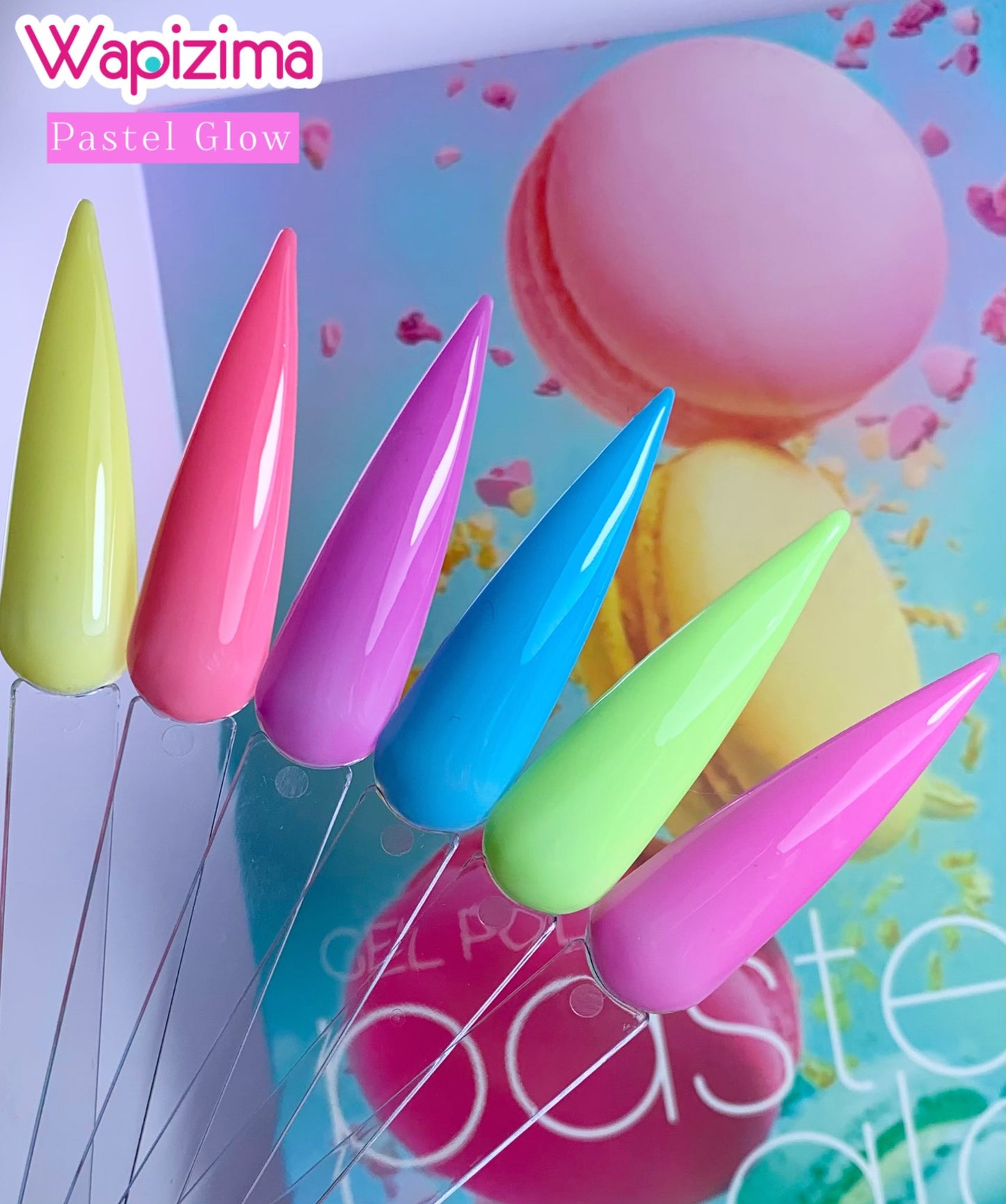 Gamas de Geles Polish 6 piezas