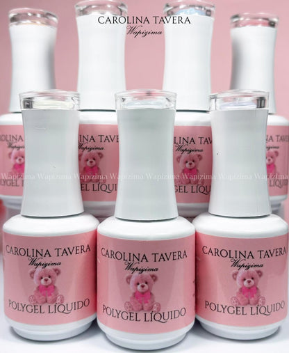 Poly Gel Líquido Teddy Carolina Tavera 15 ml