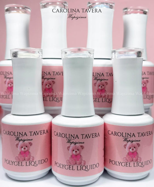 Poly Gel Líquido Teddy Carolina Tavera 15 ml