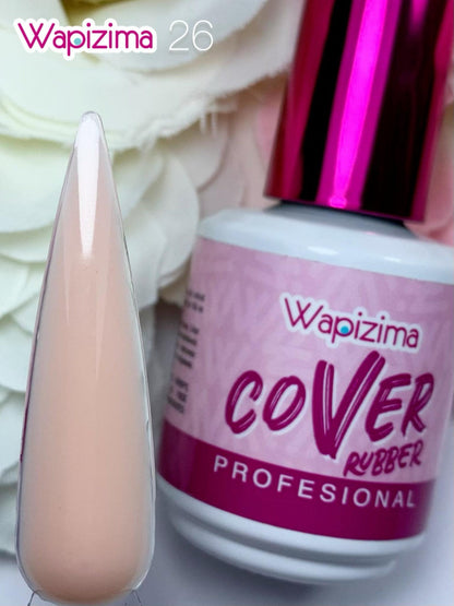 Cover Rubbber Base Traslúcida