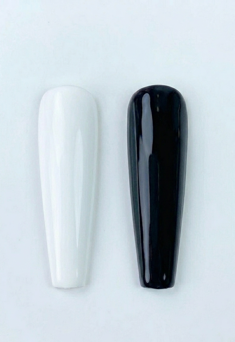 Gel Polish Súper Blanco & Negro Individual