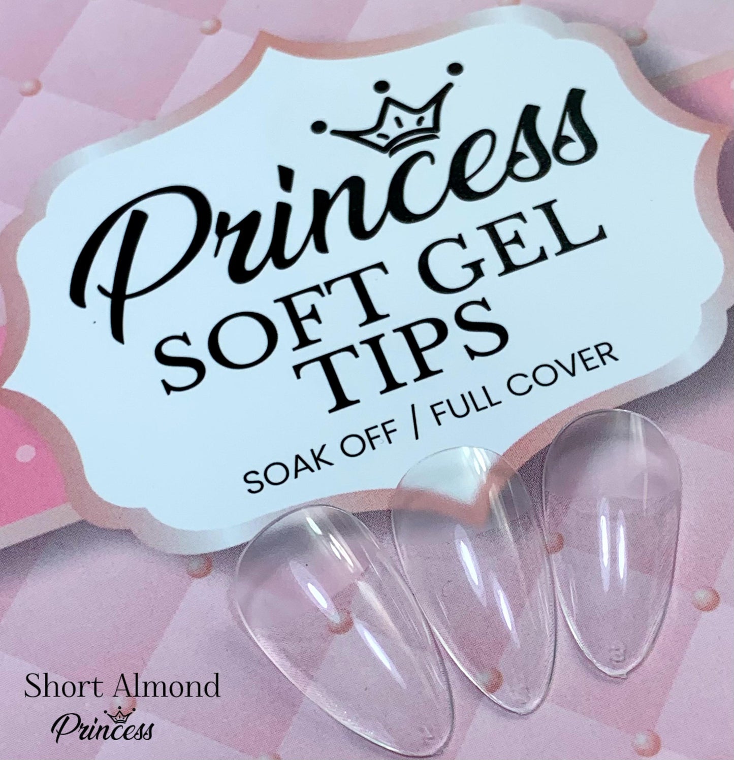 Tips Princess Medium & Short 480 piezas