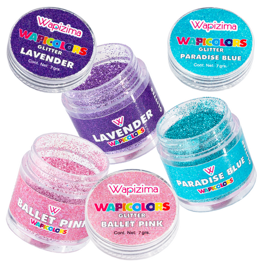 Wapicolors Glitters 1/4, 1/2 oz