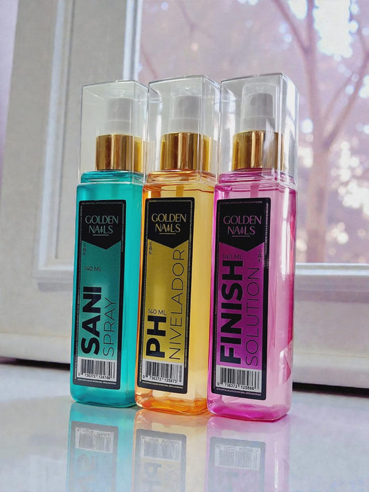 Líquidos Preparadores Golden Nails 140 ml