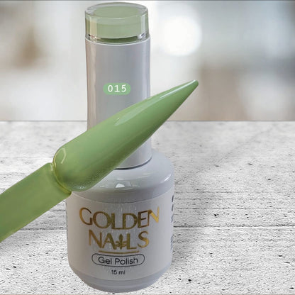 GEL POLISH GOLDEN NAILS