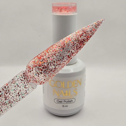 GEL POLISH GOLDEN NAILS