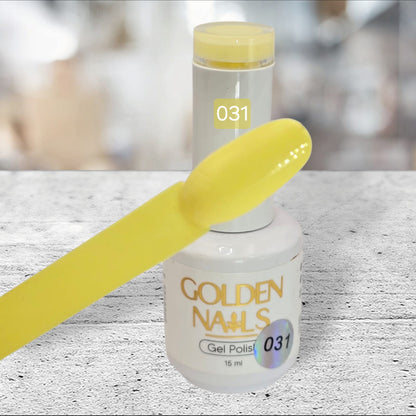 GEL POLISH GOLDEN NAILS