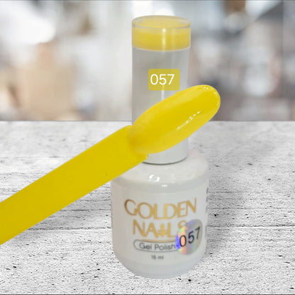 GEL POLISH GOLDEN NAILS
