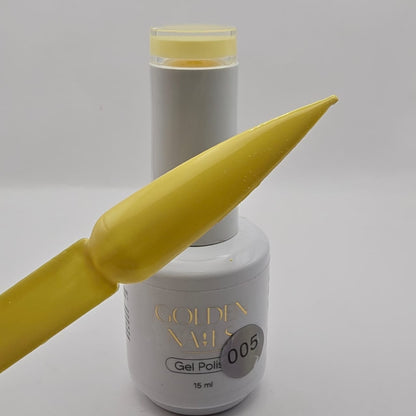 GEL POLISH GOLDEN NAILS